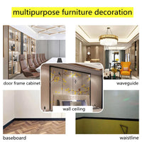 Adhesive Skirting Line Baseboard Bathroom Living room Kitchen Cabinet Wall Decoration