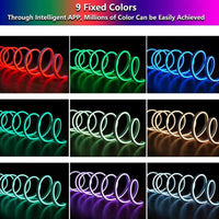 DC5V RGB Neon LED Strip WiFi Neon RGB Strip Work 1m 2m 3m 4m 5m With Tuya App/Smart Life for TV Home Neon Decor Lighting