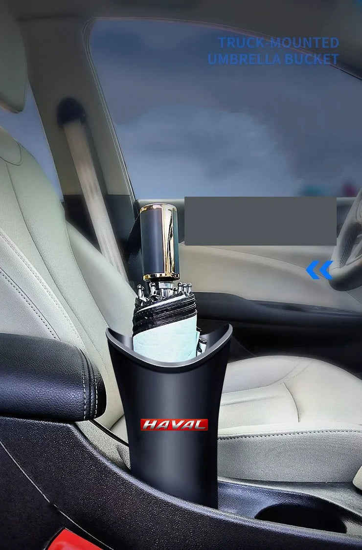 Car Storage Umbrella Bucket Multifunctional Storage Bucket Car Hanging Umbrella Bucket