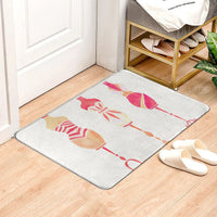 House entrance carpet Home door mat Modern Ground mat bird Nordic style Room Bath mat Foot bathroom
