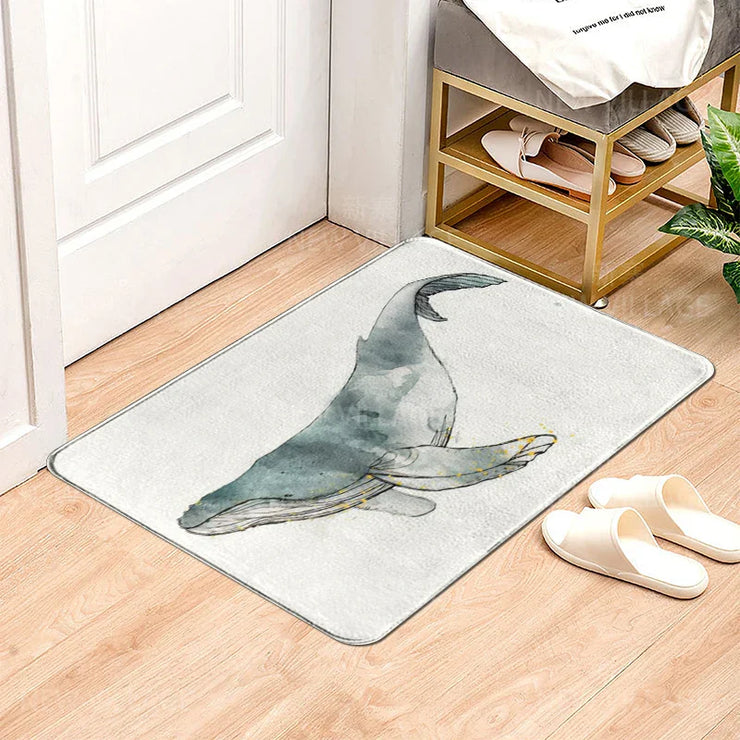 House entrance carpet Home door mat Modern Ground mat bird Nordic style Room Bath mat Foot bathroom