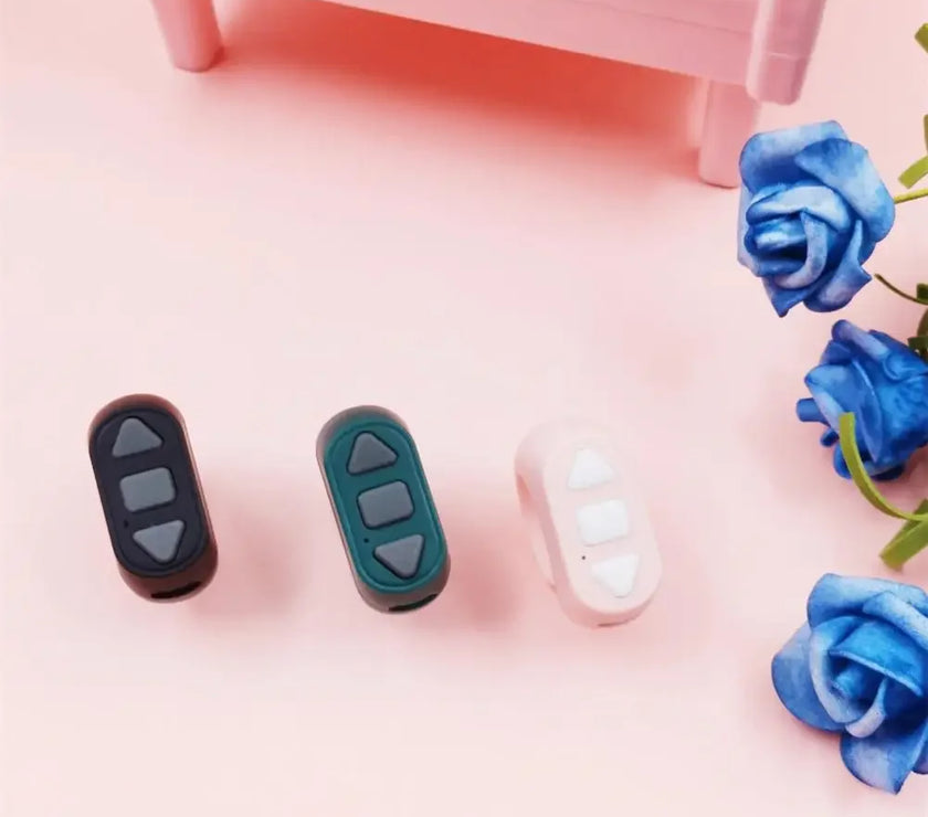 Fingertip Controller Wireless Bluetooth Mobile Selfie Lazy Artifac Tiktok Remote Control Ring Mobile Phone