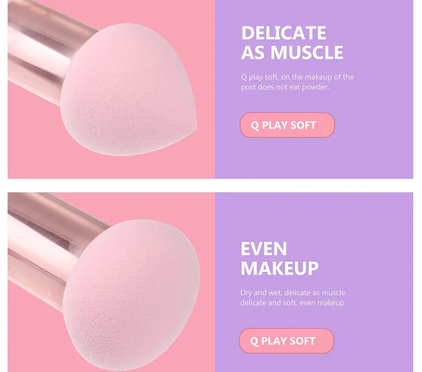 powder cosmetic puffnumber