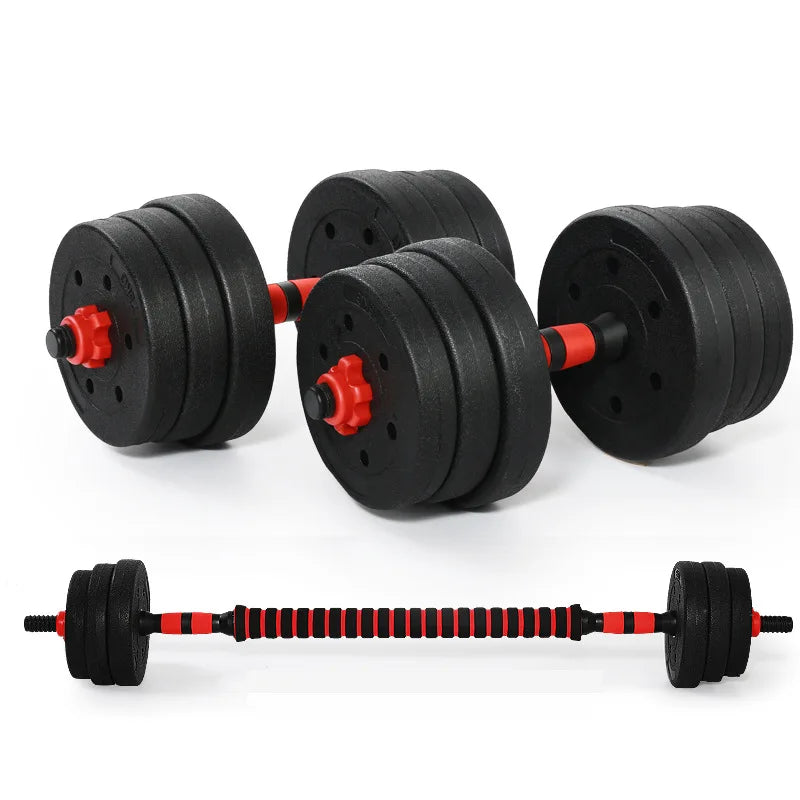 Barbell Buckle Barbell Bar Threaded Dumbbell Handles Powerlifting Fitness Equipment
