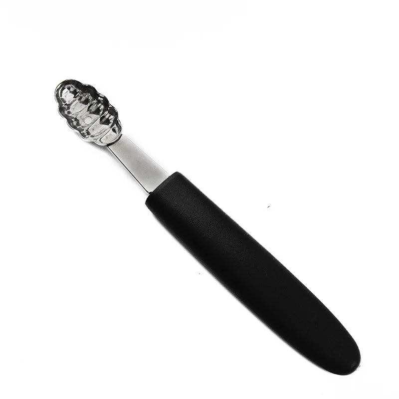 Multifunctional Single Head Stainless Steel Fruit Dig Ball Spoons Portable Ice Cream Melon Scoops Kitchen Tools