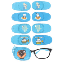 6Pcs Children Health Care Kids Occlusion Medical Lazy Amblyopia Eye Patches Eyeshade For Kids Strabismus Treatment Vision Care