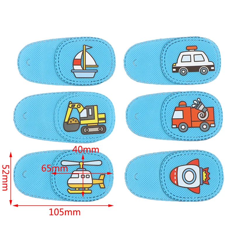 6Pcs Children Health Care Kids Occlusion Medical Lazy Amblyopia Eye Patches Eyeshade For Kids Strabismus Treatment Vision Care