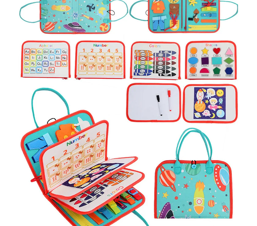 Toddlers Sensory Toy Preschool Learning Educational Travel Activities