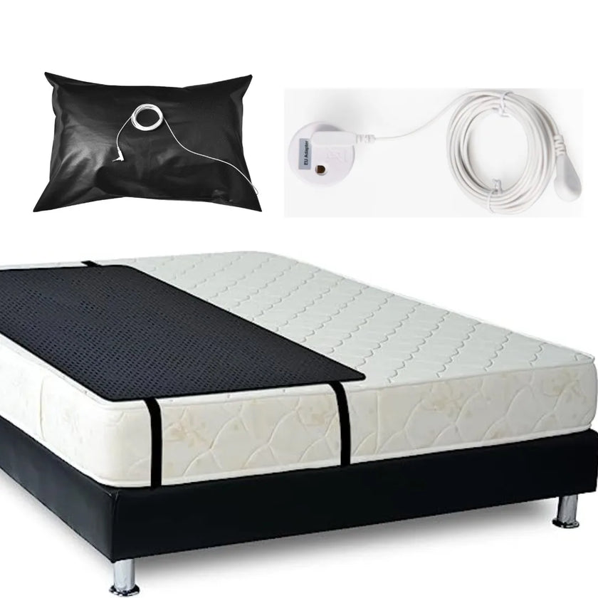Grounding pillow case Conductive Leather Earthing mattress sleep mat