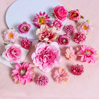 Wedding Decoration Fake Flowers Home Decor DIY Bouquet Craft Garlands Scrapbook Gift Accessories