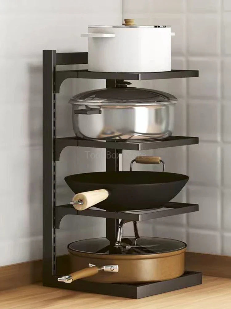 Kitchen Organizing Rack Muti-layer Pot Storage Rack Household Cabinet Frying Pan Holder Sink Cleanup Shelf Kitchen OrganizerKitchen Organizing Rack Muti-layer Pot Storage Rack Household Cabinet Frying Pan Holder Sink Cleanup Shelf Kitchen Organizer