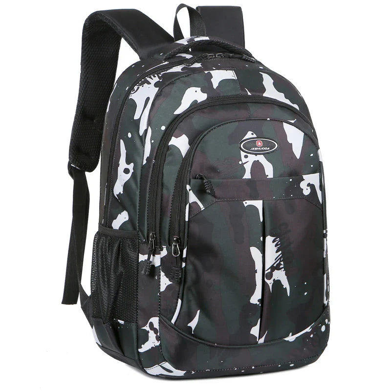 48461149831361Backpack Men Bag Lightweight Nylon Fabric Travel Backpack School Bag Fashion Casual Men'
