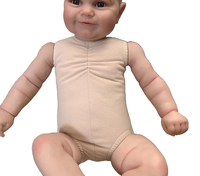 Size 3D Skin Silicone Reborn Girl Baby Doll