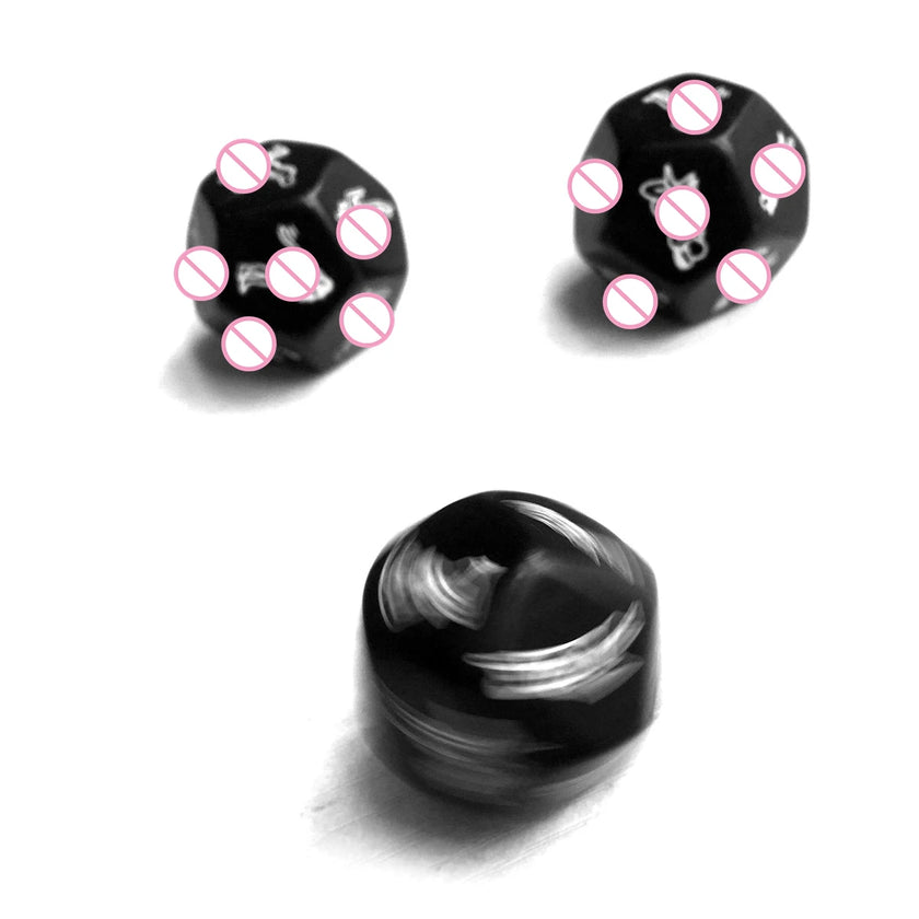 Exotic Dice Love Positions Humour Game Toy Novelty Party Gift Craps Pipe Adults Sex Toys For Couple Noctilucent Games Party Club