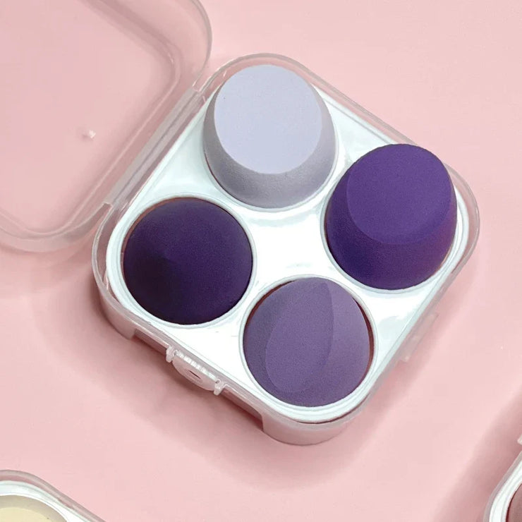 Wet Combined Beauty Cosmetic Ball Foundation Powder Puff Bevel Cut Make