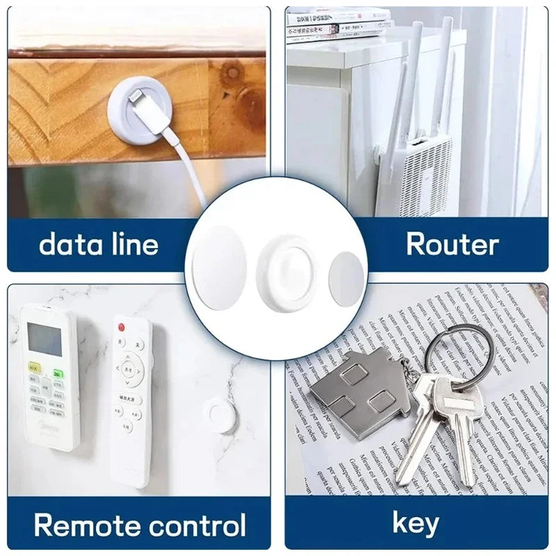 Remote Control Magnet Storage Refrigerator Storage Rack Wall-mounted Anti-lost Magnet Strong Magnetic Hook Home and Organization