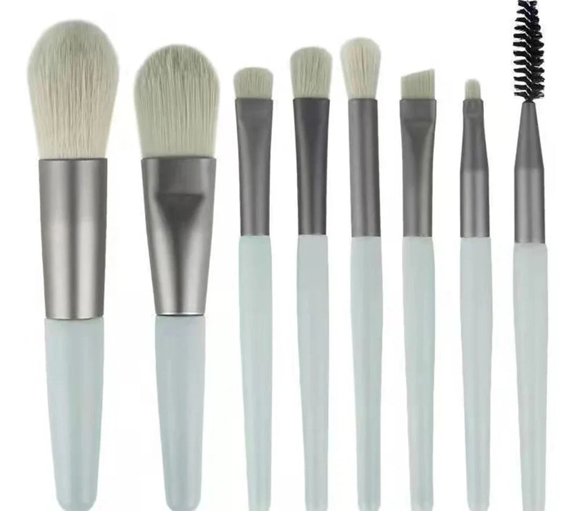 8Pcs Makeup Brush Set Makeup Concealer Brush Blush Loose Powder Brush Eye Shadow Highlighter Foundation Brush Beauty Tools