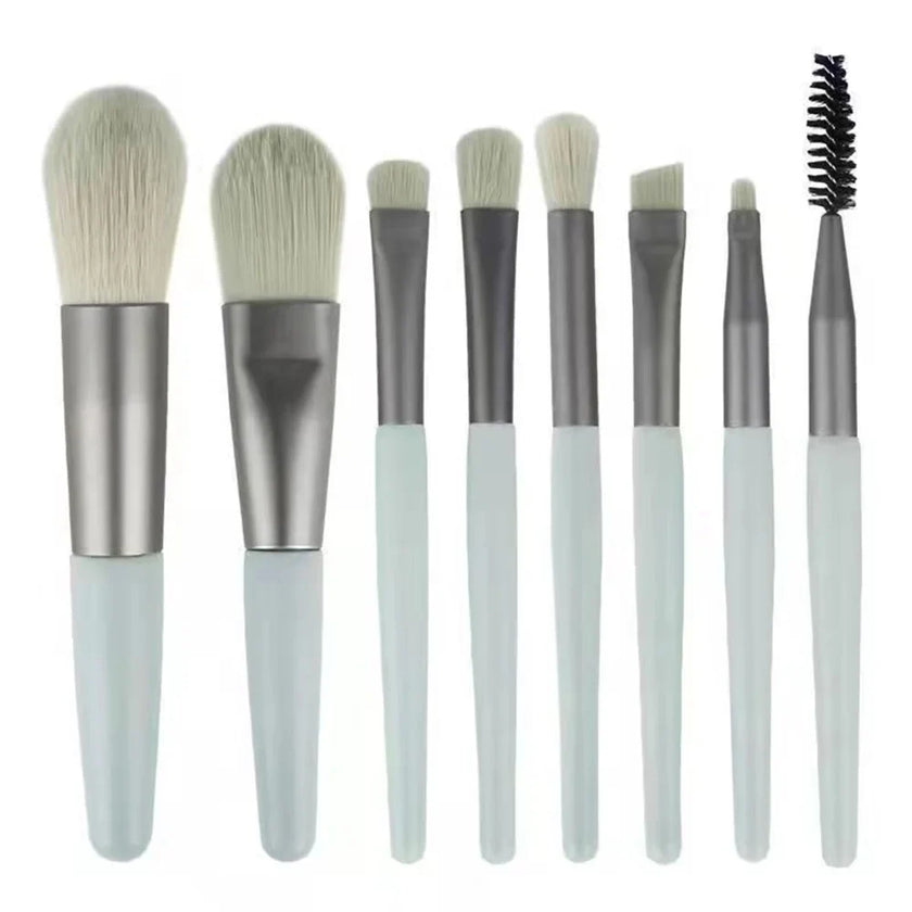 8Pcs Makeup Brush Set Makeup Concealer Brush Blush Loose Powder Brush Eye Shadow Highlighter Foundation Brush Beauty Tools