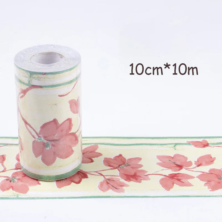 Adhesive Skirting Line Decor Baseboard Corridor Floor Borders Sticker