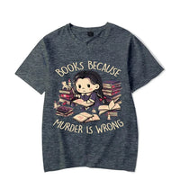 Wrong Letter Women Short Sleeves Harajuku Fashion Oversize Study Tee