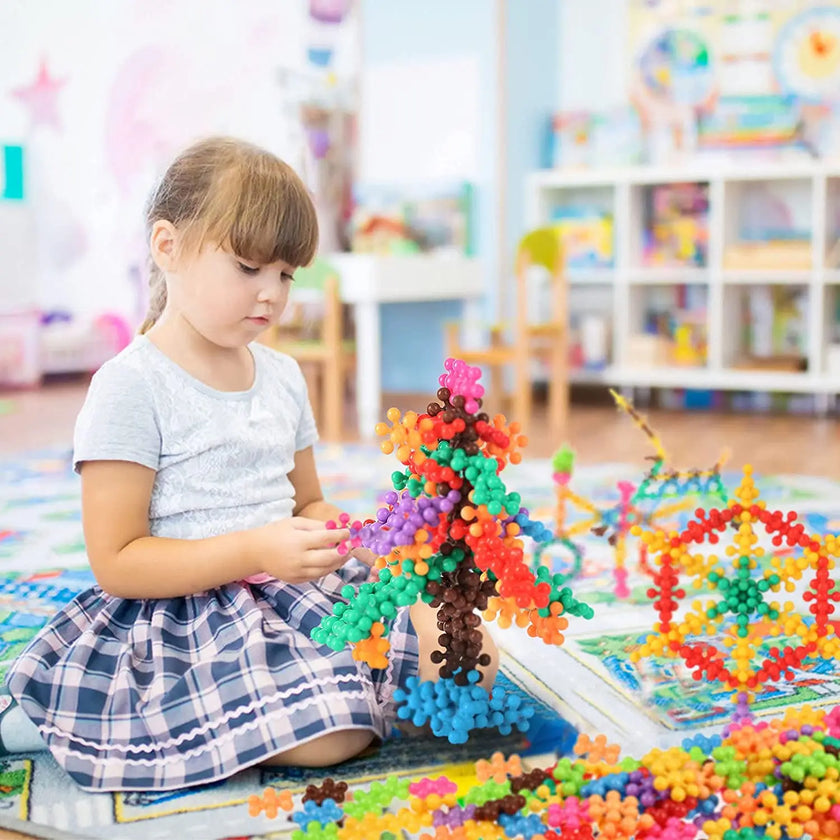 400 Pieces Building Blocks Kids Stem Toys Montessori Toys