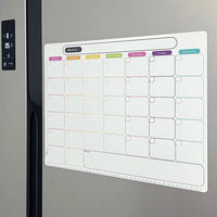 1pc Dry Erase Calendar Magnetic Calendar For Refrigerator Monthly Fridge Calendar 43*33CM Home Decor  Accessories