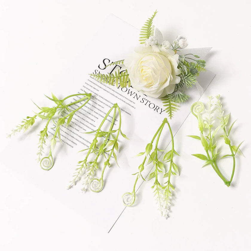 Home Wedding Decoration DIY Bouquet Crafts Flowers Wreath Gift Accessories