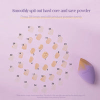 Foundation Powder Puff Women Professional Cosmetic Colorful makeup tool