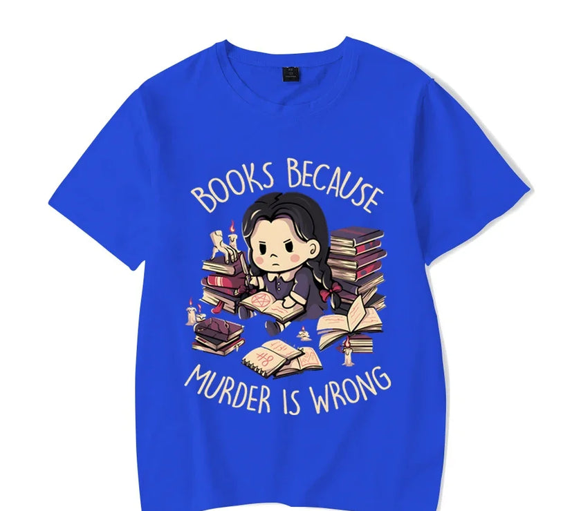 Wrong Letter Women Short Sleeves Harajuku Fashion Oversize Study Tee
