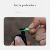 Outdoor Camping Equipment Luminous Ring Nails Edc Gadgets Multifunctional Silicone Ring Tent Camping Accessories Hiking