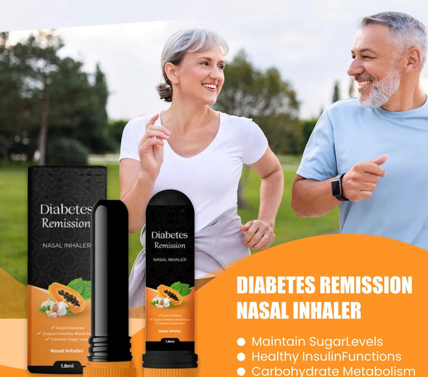1PCS Diabetes Treatment High Blood Glucose Cure Nasal Inhaler Effective Relieve Balanced Control Blood Sugar Health Care