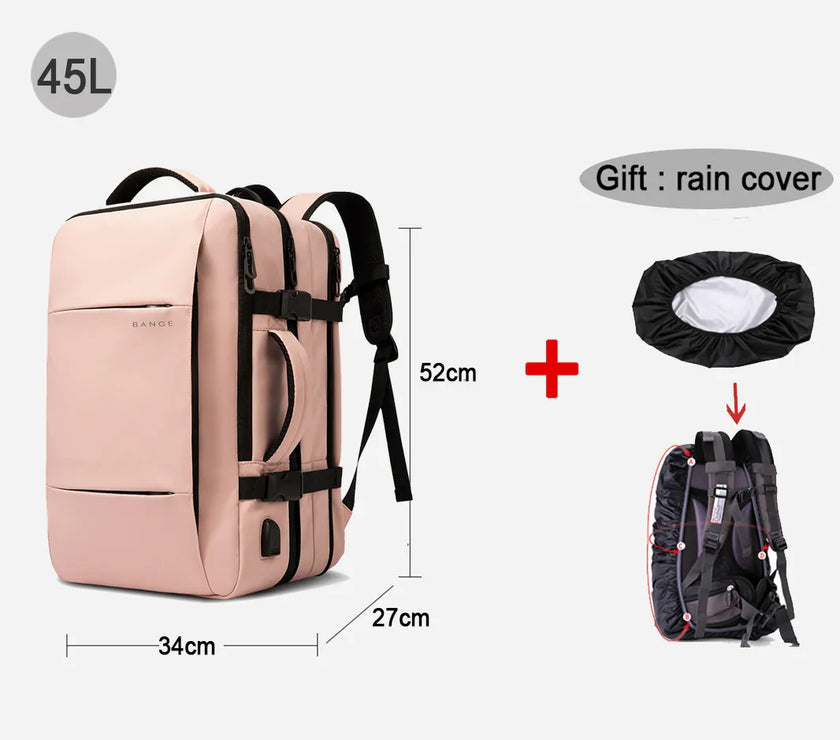 Laptop Backpack Man Large Capacity Hiking Travel Bag Male Backpacks Women