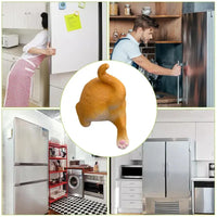 Fridge Calendar Magnet Realistic Humorous Creative Adorable Durable Resin Novelty Animal Butt Magnets