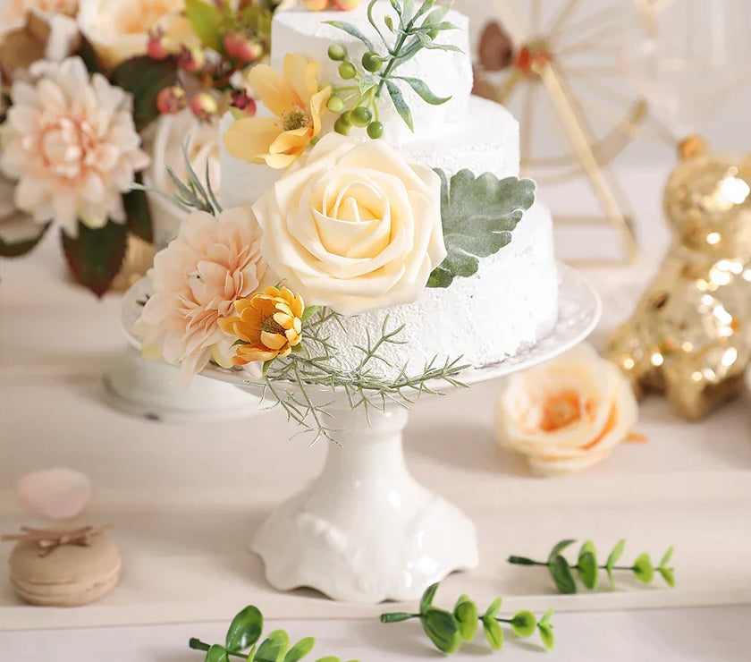 Home Wedding Decoration DIY Bouquet Crafts Flowers Wreath Gift Accessories