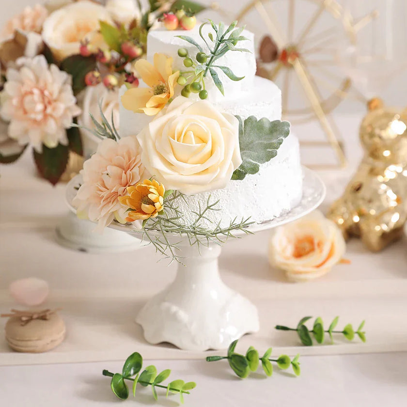 Home Wedding Decoration DIY Bouquet Crafts Flowers Wreath Gift Accessories