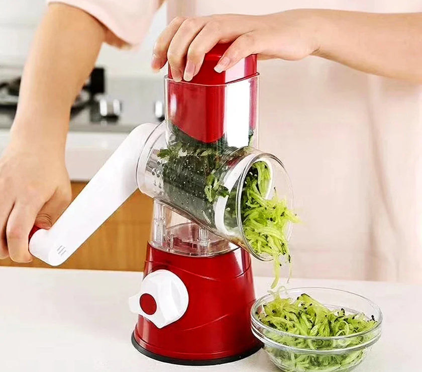 Manual Vegetable Cutter Slicer Multifunctional Round Mandoline Slicer Potato Cheese Kitchen Gadgets Kitchen Accessories