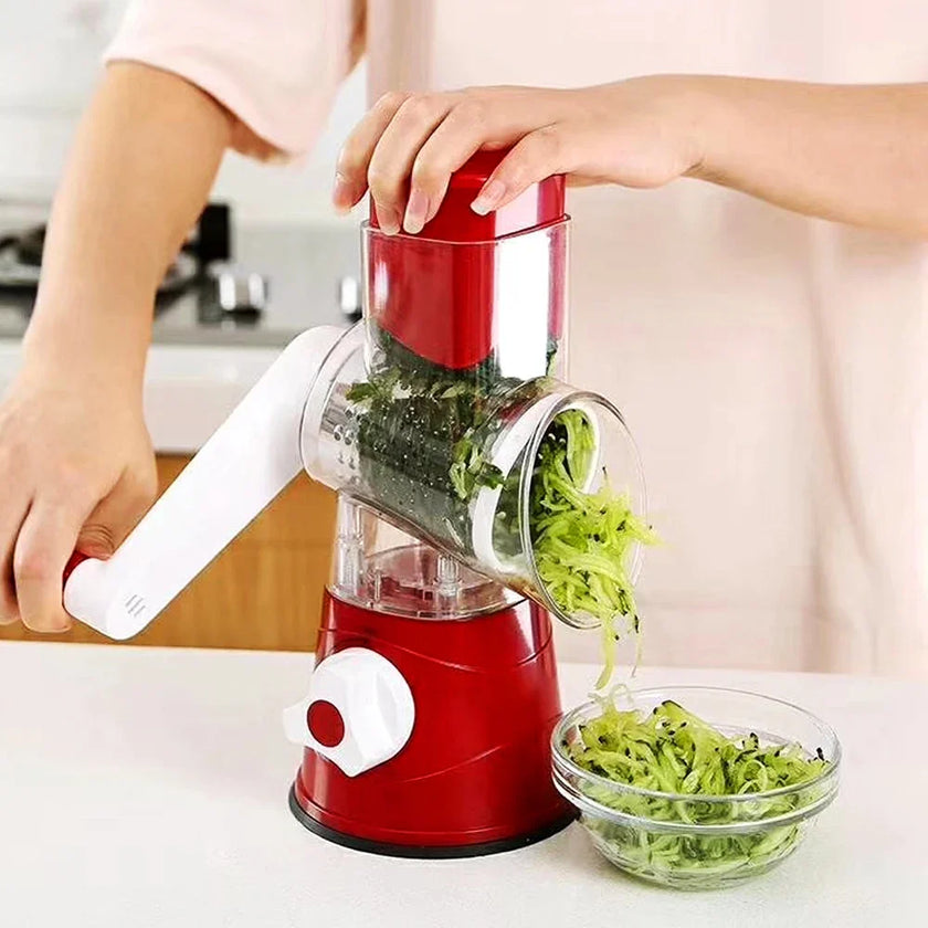 Manual Vegetable Cutter Slicer Multifunctional Round Mandoline Slicer Potato Cheese Kitchen Gadgets Kitchen Accessories