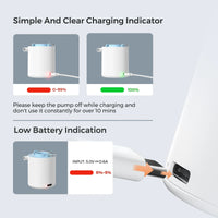Portable Air Pump Camping Equip Outdoor Gadgets Rechargeable