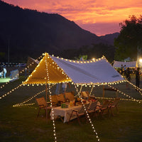 LED String Light Outdoor 10M Ball Chain Light Garland Lamp Bulb Fairy Light Party Home Wedding Garden Christmas Decoration