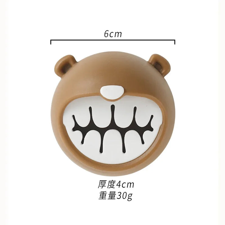 48461209731265Creative Cartoon Towel Holder Bathroom Wall Hanging Face Towel Storage Rack Kitchen Punch Free Rag Towel Plug Dishcloth Clip