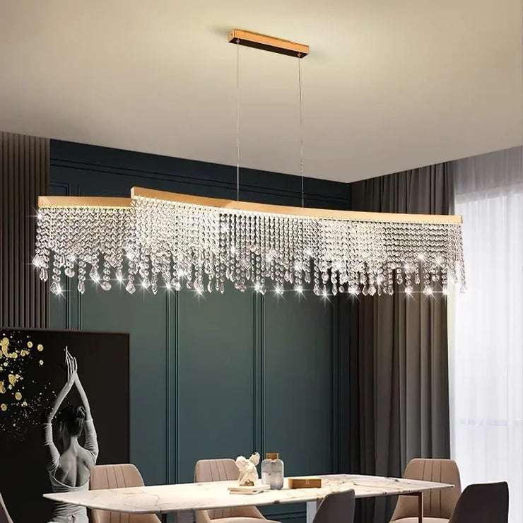 Living Dining Room Circle Hanging Lamp Home Decor LED Fixture