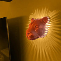 Living Room Decoration Corridor Lighting Owl Lion Wall Lights