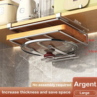 Cabinet Basket Storage Shelf Cutting Board Rack Kitchen Closet Rack