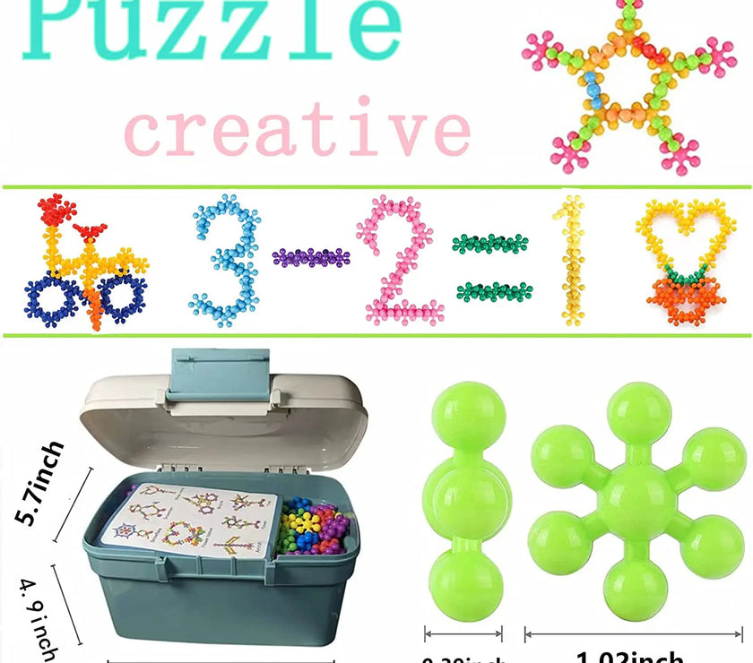400 Pieces Building Blocks Kids Stem Toys Montessori Toys