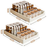 Installation Kitchen Spice Box Storage Rack Cabinets Organizer