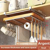 Cabinet Basket Storage Shelf Cutting Board Rack Kitchen Closet Rack