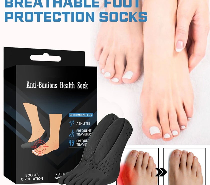 Anti-Bunions Health Sock Pain Stiffness Relief For Outdoor Sports Foot Care Socks Heels Warm Breathable man Meias de Cuidado