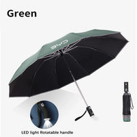 Song Max F0 Qin G3 I3 Han Car Fully Automatic Reflective Umbrella Folding Sunshade Accessories