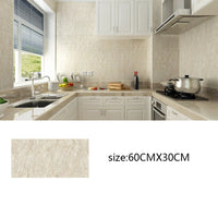 Adhesive Marble Wallpaper Waterproof Wall Stickers Kitchen Bathroom Living Room TV Background Renovation Wallboard Decor