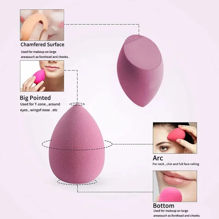 Makeup Sponge Blender Beauty Egg Cosmetic Puff Soft Foundation Sponges Powder Puff Women Make Up Accessories Beauty Tools